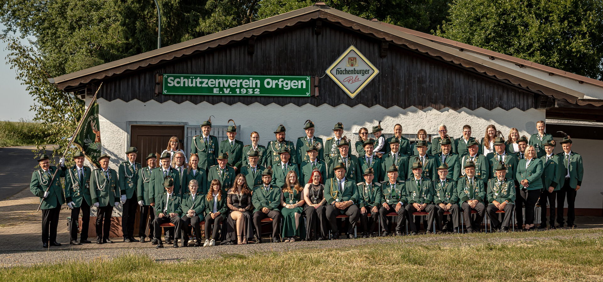 Vereinsfoto in Uniform 2024